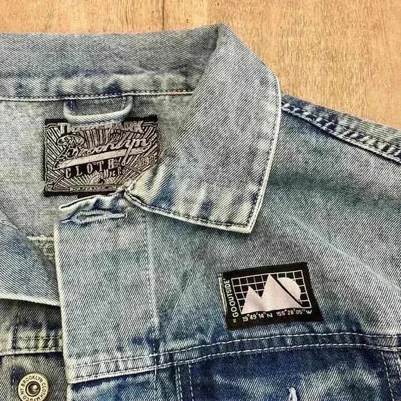 Brooklyn clothing Jean jacket NWT size Medium - Picture 3 of 10